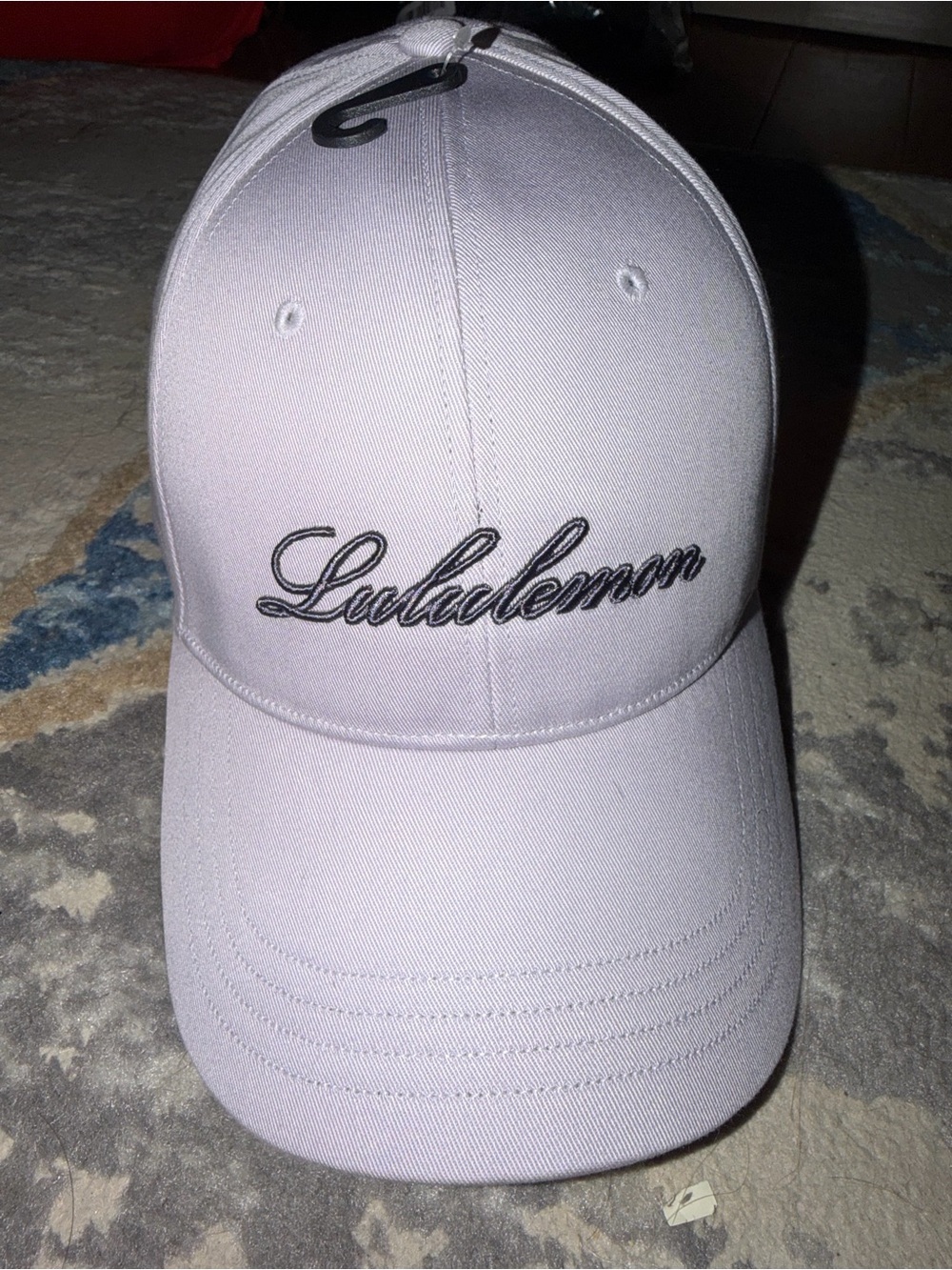 lululemon athletica Men's Light Lavender Script Baseball Cap